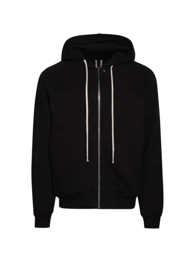 RICK OWENS RICK OWENS RELAXED FIT BLACK HOODIE
