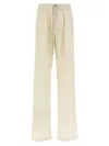 Rick Owens Elastic Waist Casual Pants In Neutral