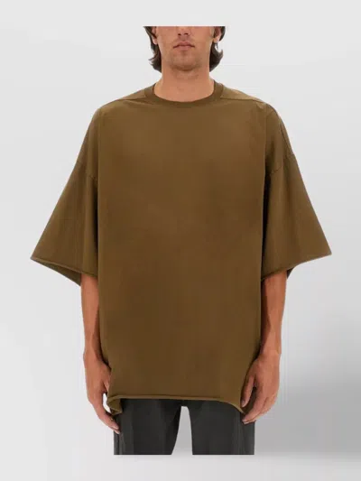 RICK OWENS RELAXED FIT COTTON T-SHIRT