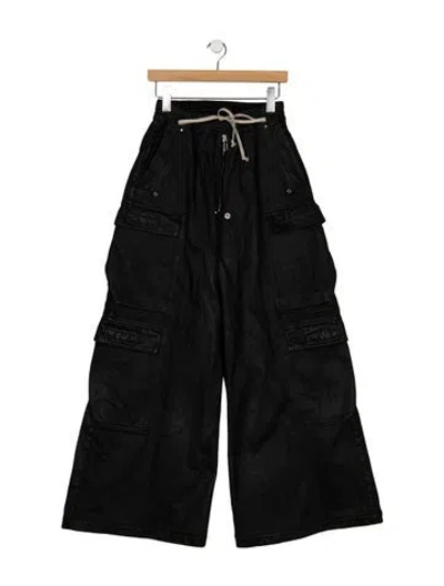 Pre-owned Rick Owens Relaxed Fit Jeans In Black