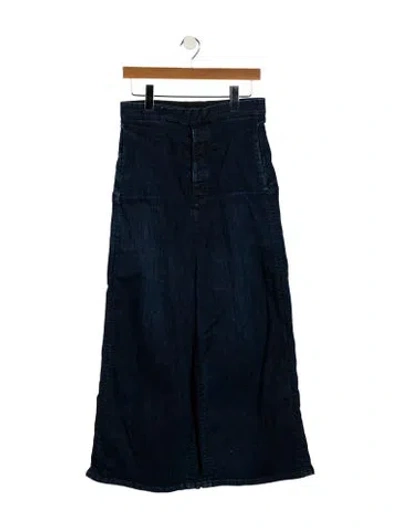 Pre-owned Rick Owens Relaxed Fit Jeans In Blue