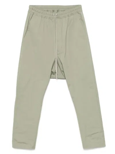 RICK OWENS RICK OWENS RELAXED FIT TROUSERS WITH ELASTIC WAISTBAND