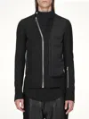 Rick Owens Release Jacket In Black