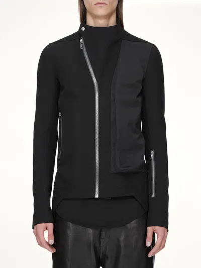 Rick Owens Release Jacket In Black