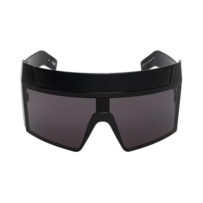 Pre-owned Rick Owens Rev Shiny Sunglasses 'temples/black Lens' | Men's Size Onesize