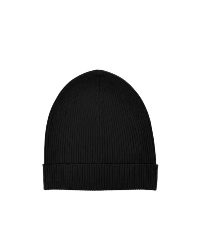 Rick Owens Rib Hat In Black