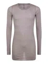 Rick Owens Camiseta - Gris In Gris