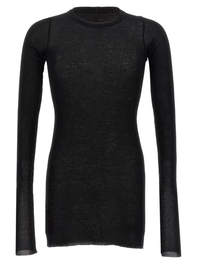 Rick Owens Rib Ls T T-shirt Black