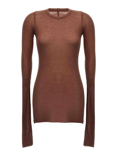 RICK OWENS RIB LS T T-SHIRT