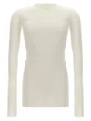 Rick Owens Long-sleeved T-shirt In White