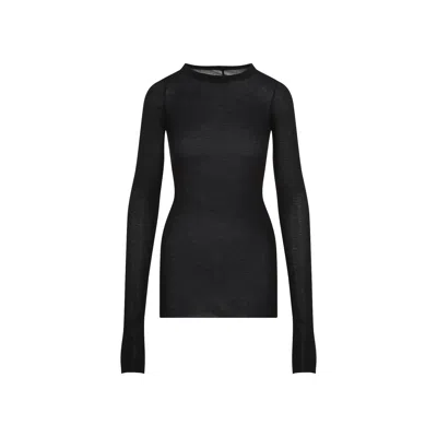 RICK OWENS RICK OWENS RIB LS T TOP
