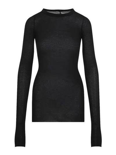 RICK OWENS TOP - NEGRO