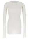 Rick Owens Rib T-shirt White