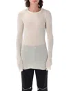 Rick Owens Ribbed Long-sleeve Tee