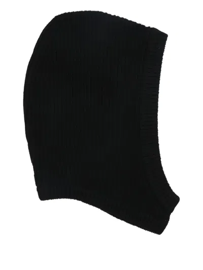RICK OWENS RIBBED BALACLAVA