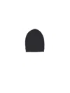 Rick Owens Ribbed Beanie In Blue