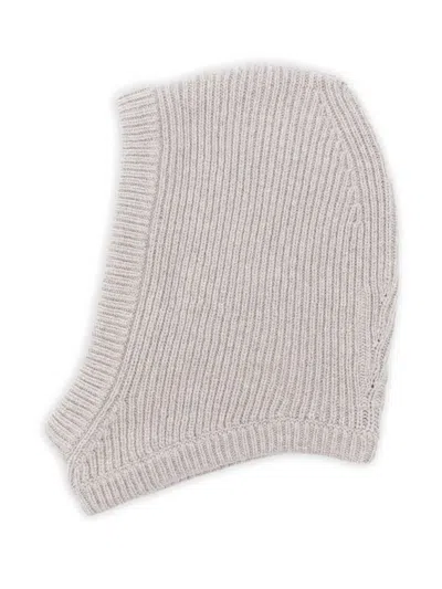Rick Owens Ribbed Cashmere Hat In Pink