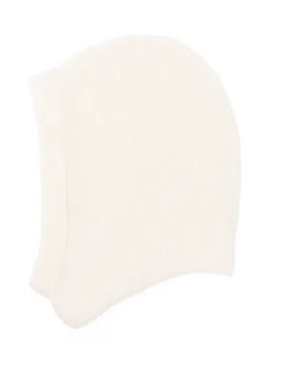 RICK OWENS RIBBED-KNIT BALACLAVA