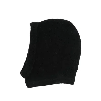 RICK OWENS RIBBED BALACLAVA