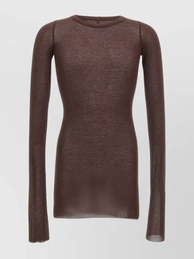 Rick Owens 'ribbed' Long Sleeve T-shirt