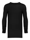 Rick Owens Camiseta - Negro In Negro