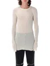 Rick Owens Ribbed Long-sleeve Tee