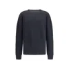 Rick Owens Men Ribbed Sweater In Black