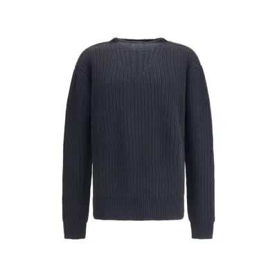 RICK OWENS RIBBED MEN'S SWEATER