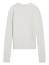 Rick Owens Ribbed Mock-neck Sweater In White