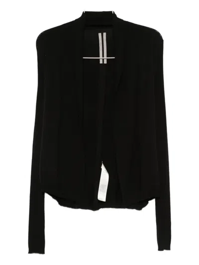 Rick Owens Ribbed Open-front Cardigan