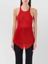 Rick Owens Sleevelss Ribbed Tank Top