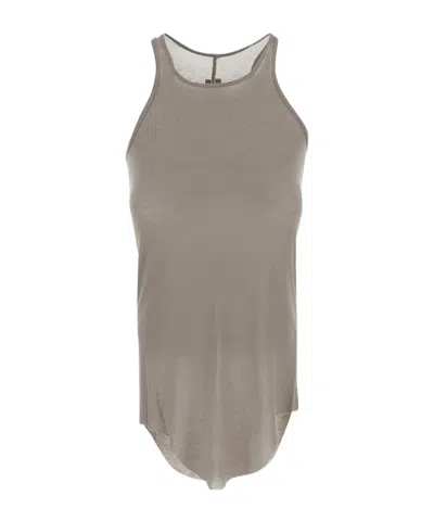 RICK OWENS RICK OWENS SLEEVELESS RIBBED TANK TOP