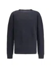 Rick Owens Men Ribbed Sweater In Black