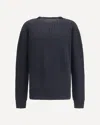 Rick Owens Men Ribbed Sweater In Black