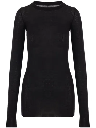 RICK OWENS RIBBED T-SHIRT