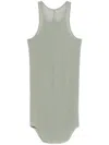 Rick Owens Man Tank Top Military Green Size S Cotton In 绿色