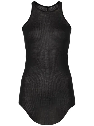 RICK OWENS RIBBED TANK TOP