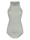 Rick Owens Fine-ribbed Sleeveless Tank Top