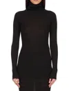 Rick Owens Ribbed Tube In Black