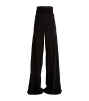 RICK OWENS RIBBED-WAIST TROUSERS