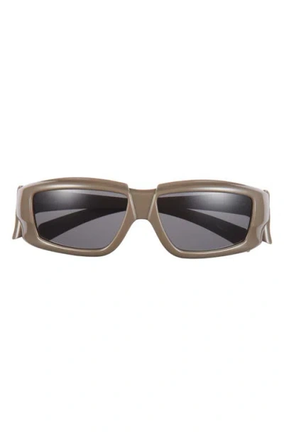 Rick Owens 'rick Memory Flex Rectangular Sunglasses In Multi