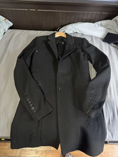 Pre-owned Rick Owens Rick Owen's Coat In Black