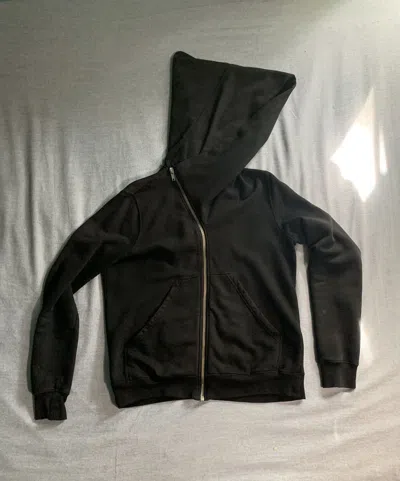 Pre-owned Rick Owens Rick Owen Mountain Hoodie In Black