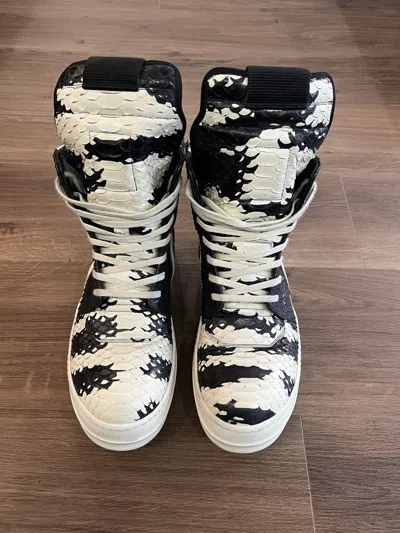 靴 RickOwens GEOBASKET 44 Rick owens short tongue geobasket 44 – Dusty Archive