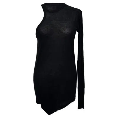 Rick Owens Rick Owen Ziggy Banana Tank Top In Black Viscose