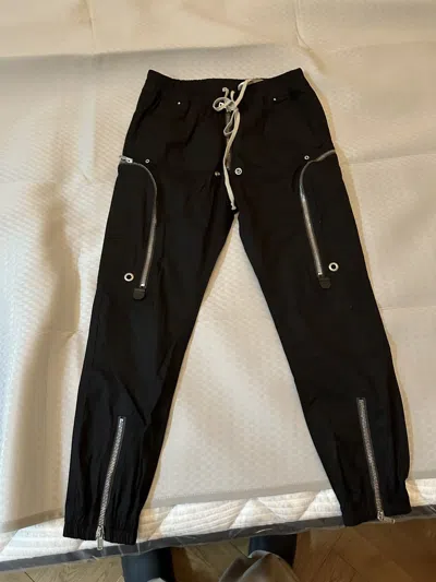 Pre-owned Rick Owens Rick Owen's Zip Bauhaus Pants Size 50 In Black