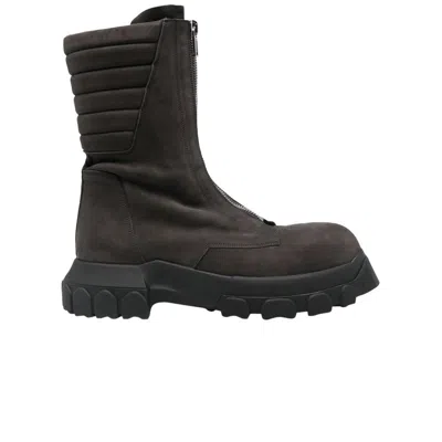 Pre-owned Rick Owens Army Tractor Boot 'dark Dust' | Brown | Men's Size 43