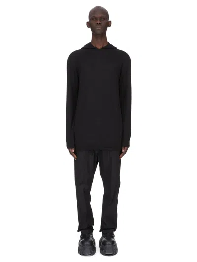 Rick Owens Bela Poplin Pants In Black