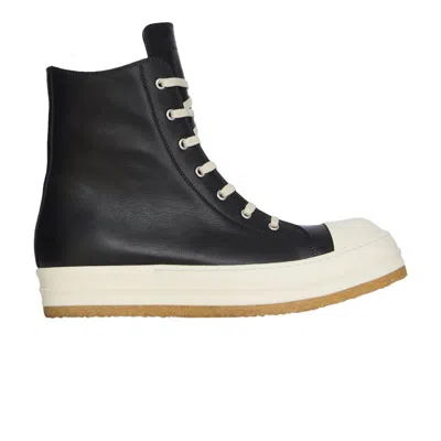Pre-owned Rick Owens Concordians Creep Sneaker 'black Milk' | Men's Size 42