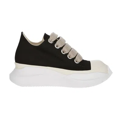 Pre-owned Rick Owens Concordians Drkshdw Jumbo Lace Abstract Low 'black Milk' | Men's Size 44